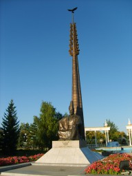 г.Кокшетау.Памятник Абылай хана