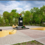 Памятник в честь ликвидаторов аварии на Чернобыльской АЭС