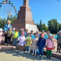 The action "Til-tiregimiz, sogyp turgan zhuregimiz", dedicated to the Day of Languages of the People of Kazakhstan, was held with the participation of pupils of the State Committee for Children "Nursery-garden "Akbota" of Kokshetau at the Department of Education of the Akmola region