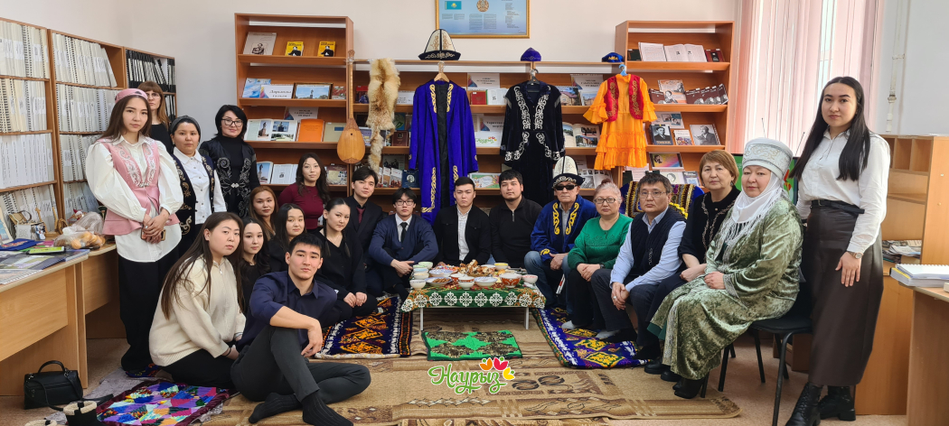 «Көктем басы - көрісу» «көрісу», «амал» салт-дәстүрімен таныстыру Зағип және нашар көретін азаматтарға арналған арнайы үлгідегі қалалық кітапханасында өтті. 5 «Көктем басы - көрісу» «көрісу», «амал» салт-дәстүрімен таныстыру Зағип және нашар көретін азаматтарға арналған арнайы үлгідегі қалалық кітапханасында өтті. 5