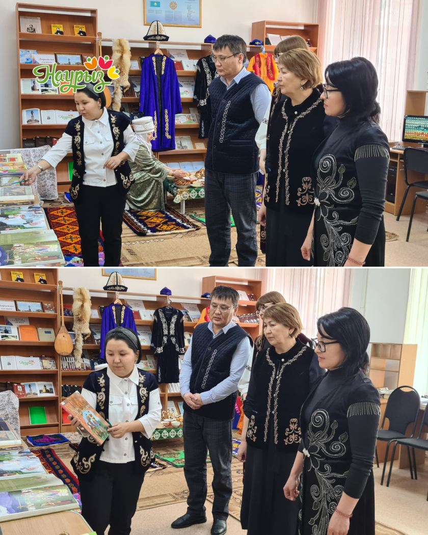 «Көктем басы - көрісу» «көрісу», «амал» салт-дәстүрімен таныстыру Зағип және нашар көретін азаматтарға арналған арнайы үлгідегі қалалық кітапханасында өтті. 2 «Көктем басы - көрісу» «көрісу», «амал» салт-дәстүрімен таныстыру Зағип және нашар көретін азаматтарға арналған арнайы үлгідегі қалалық кітапханасында өтті. 2