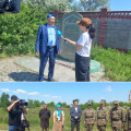 The action "Ozekti orteitin shyndyk" dedicated to the Day of Remembrance of Political Repression and Famine was held at the old Muslim cemetery, at the burial site of Nahuan Hazret