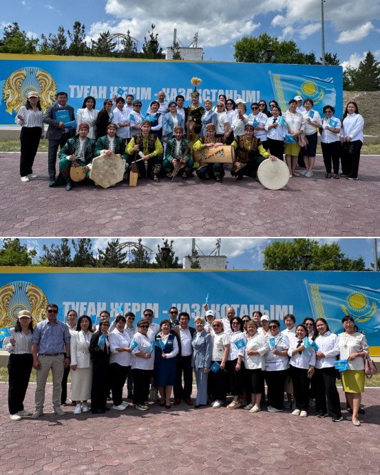 4 mausym-Kazakhstan Republikasyn ramizder kunine orai, "Menin tuym" atta patriottyk aktionaga Tarikhi-madeni murany korgau zhane paidalan ortalygyn kyzmetkerleri katysty