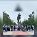On June 20, the event "Kazaktyn asyl perzenti", dedicated to the 95th anniversary of E. N. Auelbekov and organized by the Akmola Regional Universal Scientific Library named after M. Zhumabayev, was held at the monument to E. N. Auelbekov. The event was attended by representatives of the intelligentsia of the Akmola region and employees of the Center for the Protection and Use of Historical and Cultural Heritage.