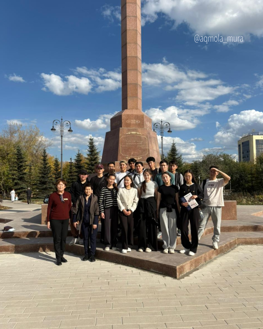 Экскурсия «Көкшетау қаласының тарихи-мәдени мұрасы»: стела «Тәуелсіздік»,  памятник «Абылай хана», и бюст «К. Сатбаев» 0