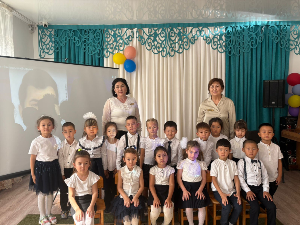 Познавательный урок «Өссе тілім, менде бірге өсемін»  для воспитанников «Ясли-сад «Акбота» при отделе образования Акмолинской области 0