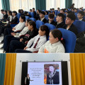 Белгілі жазушы және қоғам қайраткері Жанайдар Мусиннің 90 жылдығына орай «Халқы сүйген қаламгер» атты тарих сабағы өтті