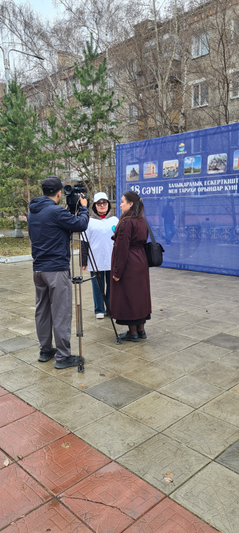 Халықаралық ескерткіштер мен тарихи орындар күні аясында өткен «Бабалар ескерткіштері – ұрпаққа аманат» атты экологиялық акциясы 7