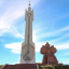Балуан Шолақ монументтік кешені (стела, скульптура, жерленген жері)