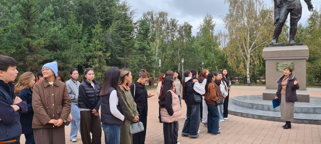 Көкшетау қаласында  өткізілген «Көкшетау қаласының тарихи-мәдени ескерткіштері» атты экскурсиясы 1